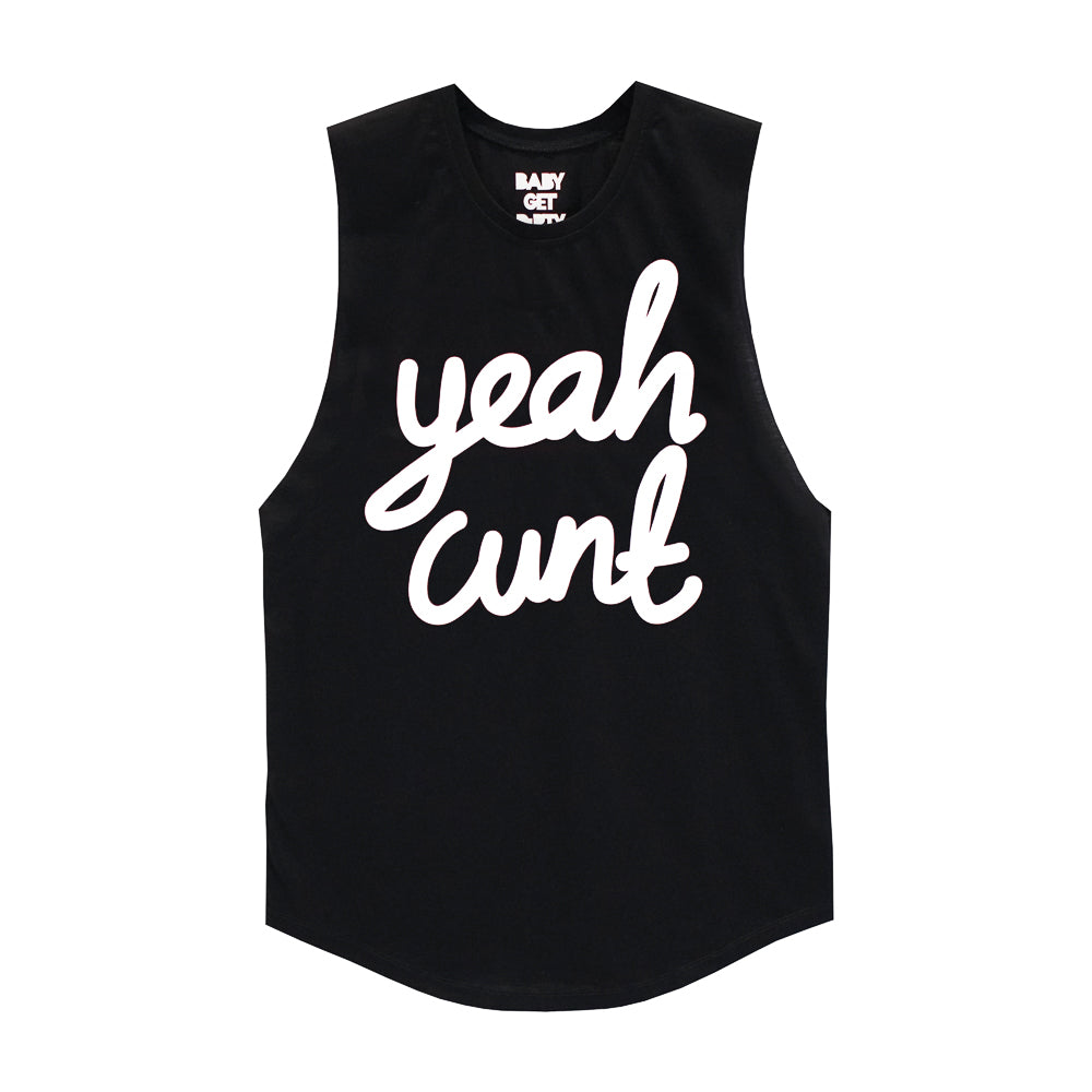 YEAH CUNT BOYS MUSCLE TEE