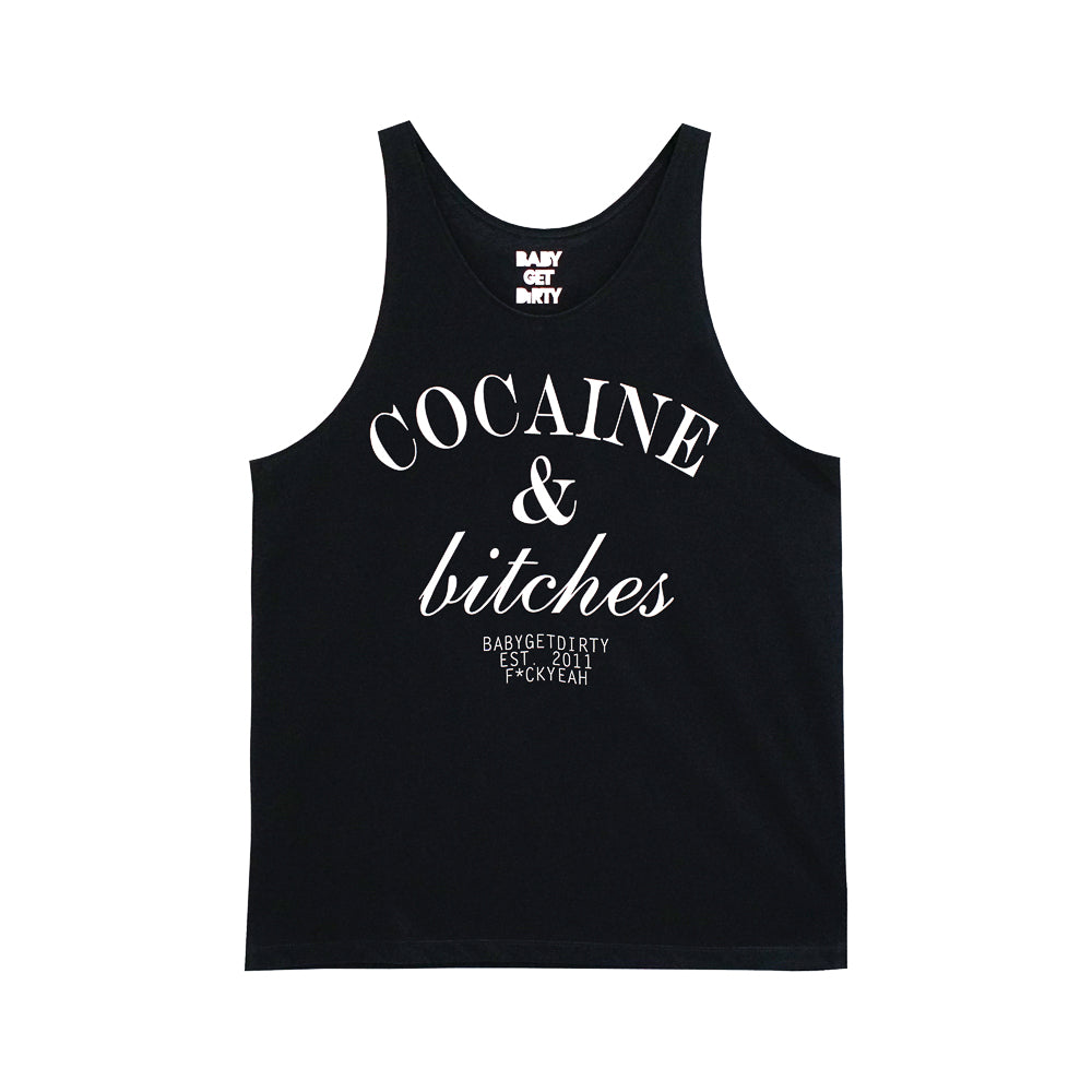 COCAINE AND BITCHES BOYS STANDARD SINGLET V2