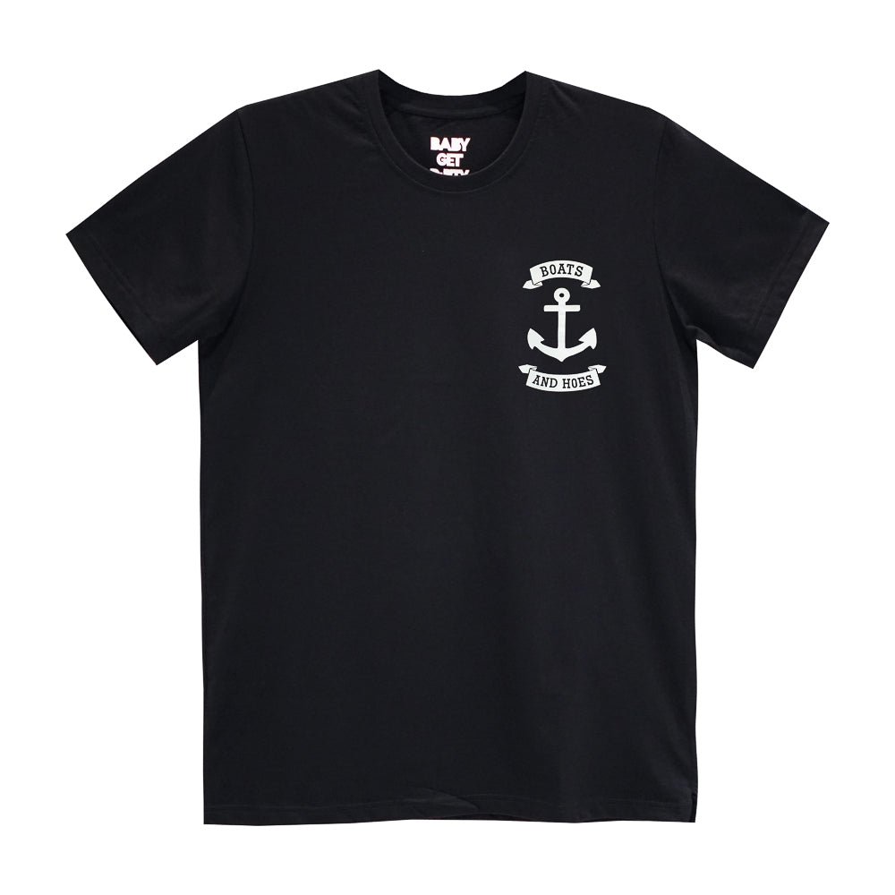 BOATS AND HOES SMALL PRINT TEE